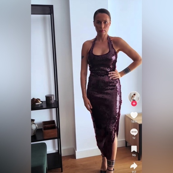 Zara Sequin Dress‎ - Picture 1 of 8